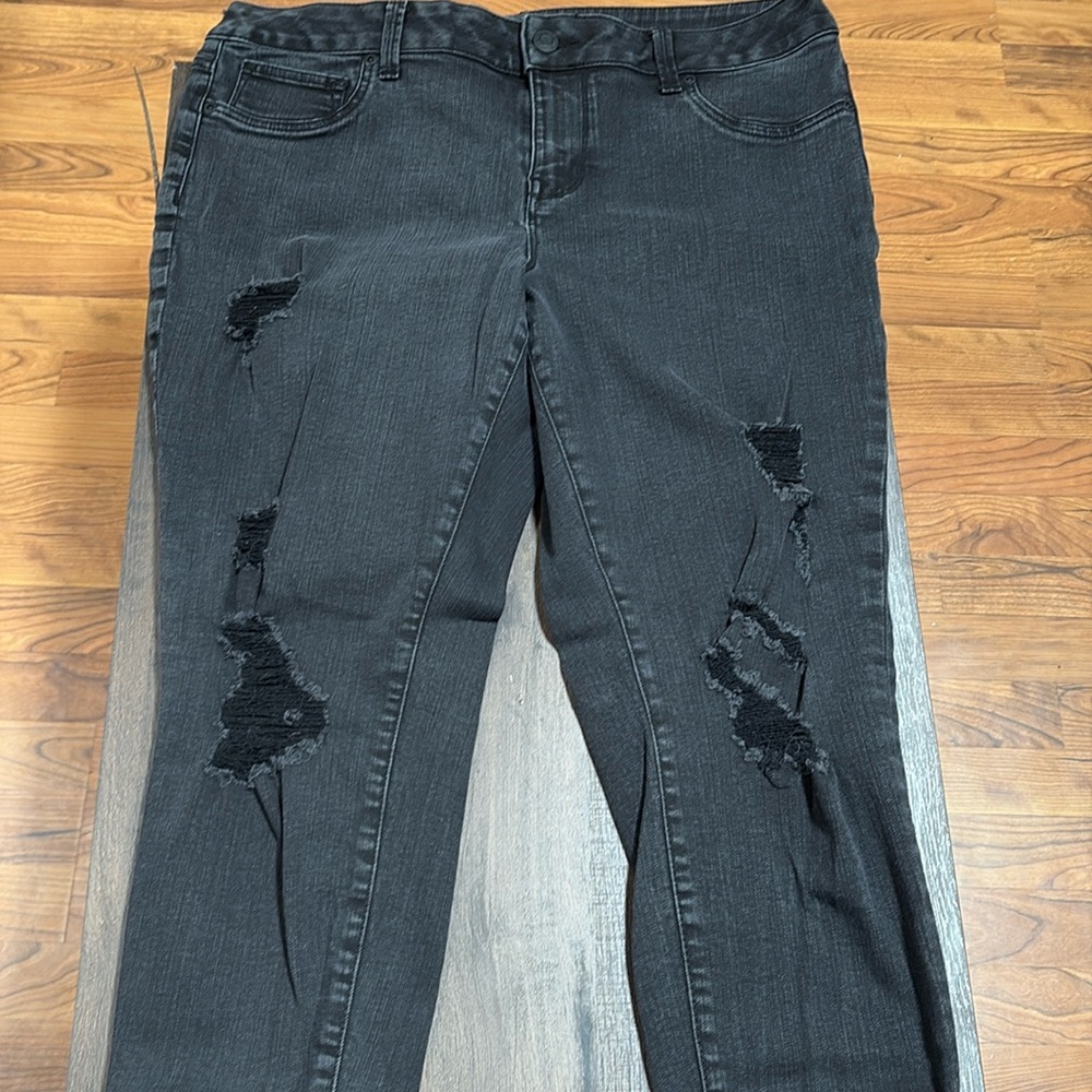 Maurices Black Skinny Jeans